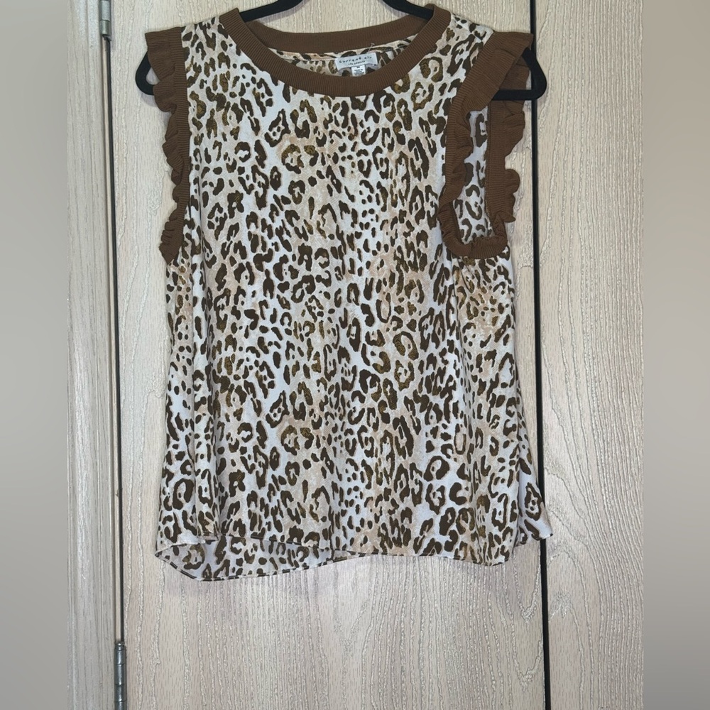 Current Air Animal Print Top